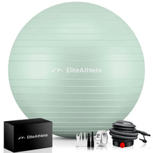 Lade das Bild in den Galerie-Viewer, EliteAthlete® Gymnastikball I Sitzball inkl. Luftpumpe