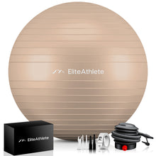 Lade das Bild in den Galerie-Viewer, EliteAthlete® Gymnastikball I Sitzball inkl. Luftpumpe