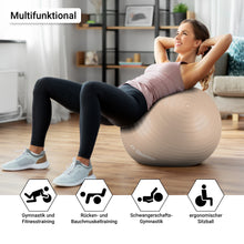 Lade das Bild in den Galerie-Viewer, EliteAthlete® Gymnastikball I Sitzball inkl. Luftpumpe
