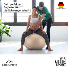 Lade das Bild in den Galerie-Viewer, EliteAthlete® Gymnastikball I Sitzball inkl. Luftpumpe