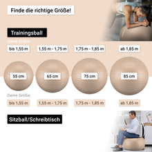 Lade das Bild in den Galerie-Viewer, EliteAthlete® Gymnastikball I Sitzball inkl. Luftpumpe