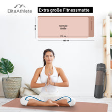 Lade das Bild in den Galerie-Viewer, EliteAthlete® Yogamatte I Fitnessmatte I Sportmatte I Yoga Matte