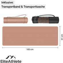 Lade das Bild in den Galerie-Viewer, EliteAthlete® Yogamatte I Fitnessmatte I Sportmatte I Yoga Matte