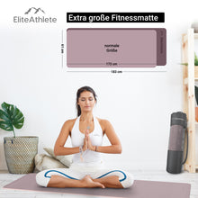 Lade das Bild in den Galerie-Viewer, EliteAthlete® Yogamatte I Fitnessmatte I Sportmatte I Yoga Matte
