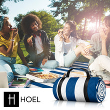 Lade das Bild in den Galerie-Viewer, HOEL® Picknickdecke wasserabweisend + isoliert - Picknick Decke XXL 200x200cm