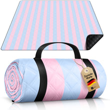 Lade das Bild in den Galerie-Viewer, HOEL® Picknickdecke wasserabweisend + isoliert - Picknick Decke XXL 200x200cm