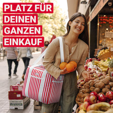 Lade das Bild in den Galerie-Viewer, HOEL Kühltasche groß 20L / 30L faltbar - Isolierte Thermotasche - Lunchtasche wasserdicht & auslaufsicher - Isoliertasche für Auto & Einkaufen - Picknicktasche Lunch Bag Lunchbag