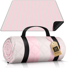 Lade das Bild in den Galerie-Viewer, HOEL® Picknickdecke wasserabweisend + isoliert - Picknick Decke XXL 200x200cm