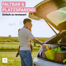 Lade das Bild in den Galerie-Viewer, HOEL Kühltasche groß 20L / 30L faltbar - Isolierte Thermotasche - Lunchtasche wasserdicht & auslaufsicher - Isoliertasche für Auto & Einkaufen - Picknicktasche Lunch Bag Lunchbag