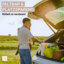 Lade das Bild in den Galerie-Viewer, HOEL Kühltasche groß 20L / 30L faltbar - Isolierte Thermotasche - Lunchtasche wasserdicht & auslaufsicher - Isoliertasche für Auto & Einkaufen - Picknicktasche Lunch Bag Lunchbag