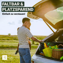 Lade das Bild in den Galerie-Viewer, HOEL Kühltasche groß 20L / 30L faltbar - Isolierte Thermotasche - Lunchtasche wasserdicht & auslaufsicher - Isoliertasche für Auto & Einkaufen - Picknicktasche Lunch Bag Lunchbag