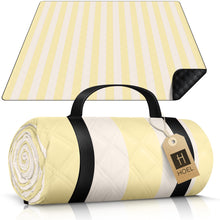 Lade das Bild in den Galerie-Viewer, HOEL® Picknickdecke wasserabweisend + isoliert - Picknick Decke XXL 200x200cm