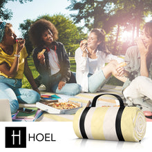 Lade das Bild in den Galerie-Viewer, HOEL® Picknickdecke wasserabweisend + isoliert - Picknick Decke XXL 200x200cm