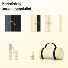 Lade das Bild in den Galerie-Viewer, HOEL® Picknickdecke wasserabweisend + isoliert - Picknick Decke XXL 200x200cm