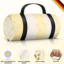 Lade das Bild in den Galerie-Viewer, HOEL® Picknickdecke wasserabweisend + isoliert - Picknick Decke XXL 200x200cm
