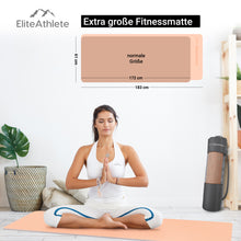 Lade das Bild in den Galerie-Viewer, EliteAthlete® Yogamatte I Fitnessmatte I Sportmatte I Yoga Matte