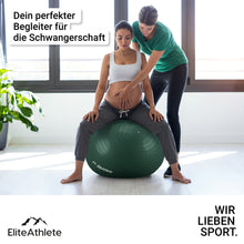 Lade das Bild in den Galerie-Viewer, EliteAthlete® Gymnastikball I Sitzball inkl. Luftpumpe