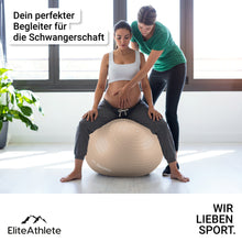 Lade das Bild in den Galerie-Viewer, EliteAthlete® Gymnastikball I Sitzball inkl. Luftpumpe