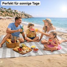 Lade das Bild in den Galerie-Viewer, HOEL® Picknickdecke wasserabweisend + isoliert - Picknick Decke XXL 200x200cm