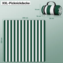 Lade das Bild in den Galerie-Viewer, HOEL® Picknickdecke wasserabweisend + isoliert - Picknick Decke XXL 200x200cm