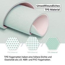 Lade das Bild in den Galerie-Viewer, EliteAthlete® Yogamatte I Fitnessmatte I Sportmatte I Yoga Matte