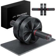 Lade das Bild in den Galerie-Viewer, Bauchtrainer elite athlete ab wheel ab roller bauch weg trainer sixpack fitnessgerät zu hause