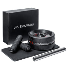 Lade das Bild in den Galerie-Viewer, EliteAthlete® Bauchtrainer I Bauchmuskeltrainer I Bauchroller inkl. gepolsterter Kniematte