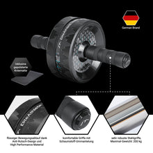 Lade das Bild in den Galerie-Viewer, EliteAthlete® Bauchtrainer I Bauchmuskeltrainer I Bauchroller inkl. gepolsterter Kniematte