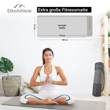 Lade das Bild in den Galerie-Viewer, EliteAthlete® Yogamatte I Fitnessmatte I Sportmatte I Yoga Matte