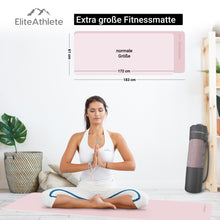 Lade das Bild in den Galerie-Viewer, EliteAthlete® Yogamatte I Fitnessmatte I Sportmatte I Yoga Matte