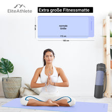 Lade das Bild in den Galerie-Viewer, EliteAthlete® Yogamatte I Fitnessmatte I Sportmatte I Yoga Matte