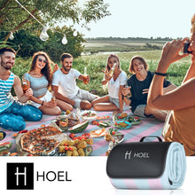 Lade das Bild in den Galerie-Viewer, HOEL® Picknickdecke wasserabweisend + isoliert - Picknick Decke XXL 200x200cm