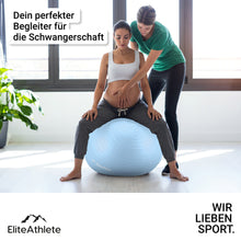 Lade das Bild in den Galerie-Viewer, EliteAthlete® Gymnastikball I Sitzball inkl. Luftpumpe