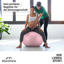 Lade das Bild in den Galerie-Viewer, EliteAthlete® Gymnastikball I Sitzball inkl. Luftpumpe