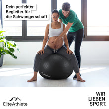 Lade das Bild in den Galerie-Viewer, EliteAthlete® Gymnastikball I Sitzball inkl. Luftpumpe