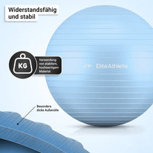 Lade das Bild in den Galerie-Viewer, EliteAthlete® Gymnastikball I Sitzball inkl. Luftpumpe