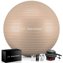 Lade das Bild in den Galerie-Viewer, EliteAthlete® Gymnastikball I Sitzball inkl. Luftpumpe
