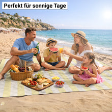 Lade das Bild in den Galerie-Viewer, HOEL® Picknickdecke wasserabweisend + isoliert - Picknick Decke XXL 200x200cm
