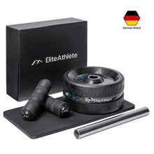 Lade das Bild in den Galerie-Viewer, EliteAthlete® Bauchtrainer I Bauchmuskeltrainer I Bauchroller inkl. gepolsterter Kniematte
