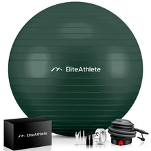 Lade das Bild in den Galerie-Viewer, EliteAthlete® Gymnastikball I Sitzball inkl. Luftpumpe
